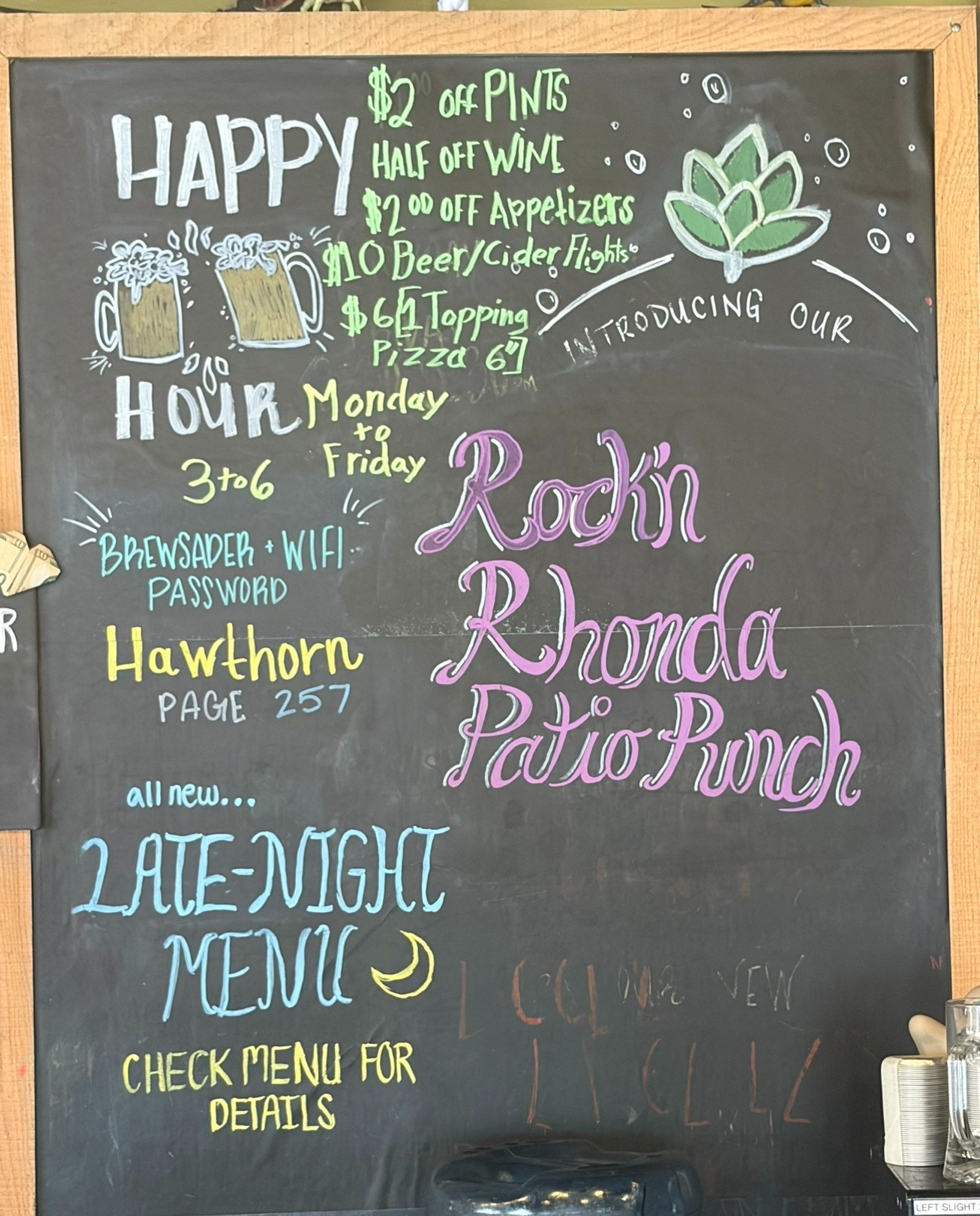 Happy Hour!